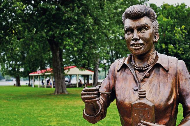 After 'Scary Lucy,' Ball's hometown to unveil new statue