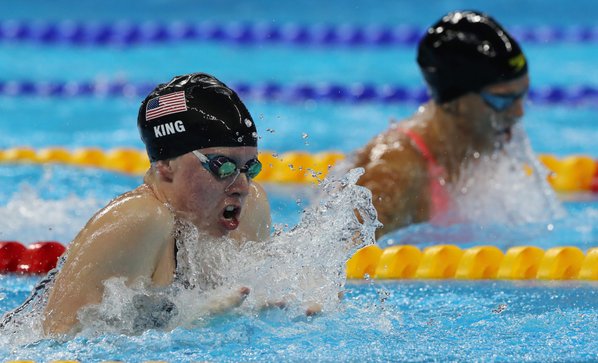 American Lilly King gets in dispute with Russian over doping