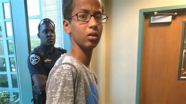 Ahmed Mohamed was arrested by US police after bringing a homemade clock to school