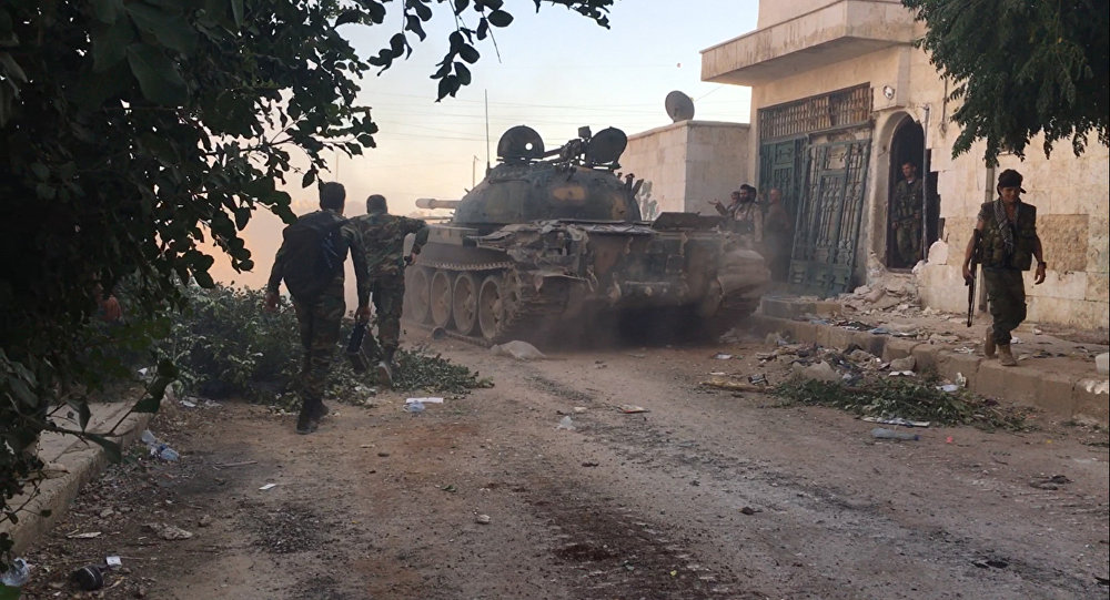 Syrian army troops. File