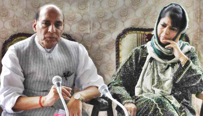 India's Home Minister Rajnath Singh seeks to restore calm in violence-hit Kashmir