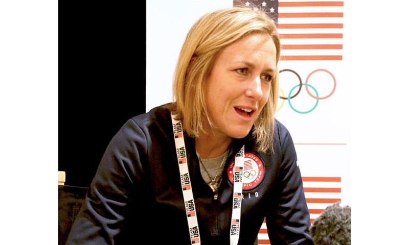 American Cyclist Kristin Armstrong