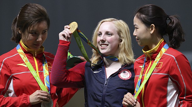 USA wins first medal of the Olympics in shooting event