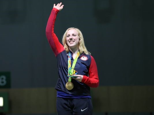 USA wins first medal of the Olympics in shooting event