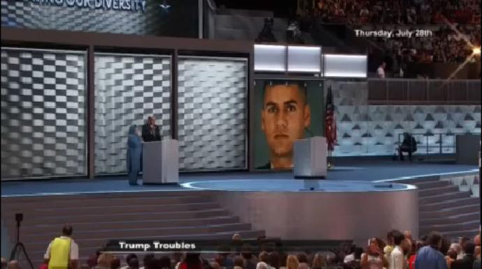 Amid Trump Attacks, Abbott Defends Fallen Muslim Soldier's Family