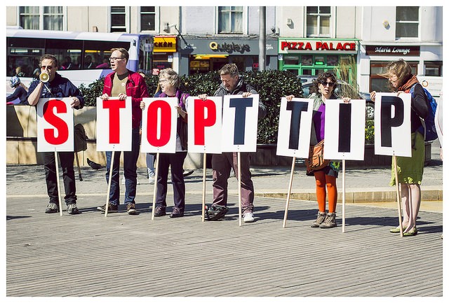 TTIP protest