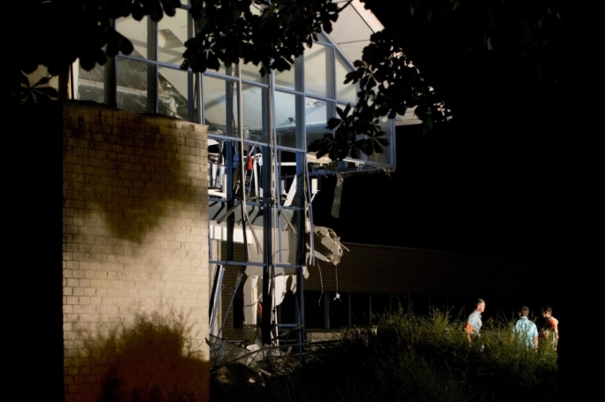 An explosion in a sports centre in the Belgian city of Chimay was most likely'a gas explosion