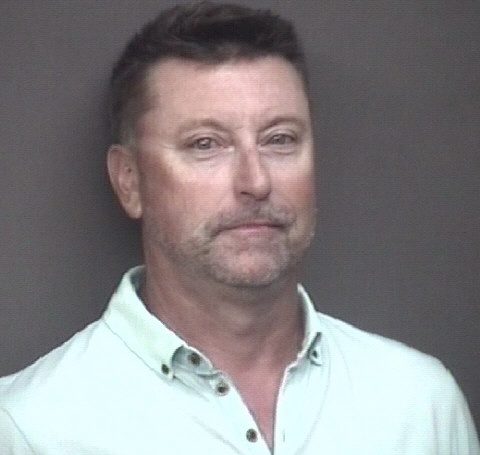 An image released by Rock Island Police of Robert Allenby who has been arrested for disorderly conduct and trespass outside an Illinois casino