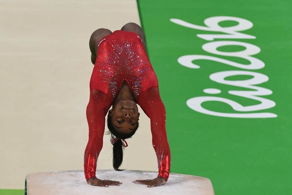 Andrea Frazier23 hours ago Simone Biles Wins Women's Vault In Rio & It's Her Third Gold Overall     TOSHIFUMI KITAMURA  AFP  Getty Images