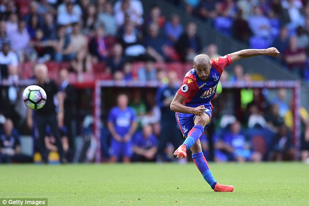 Androd Townsend returns to White Hart Lane for the first time since his £13m move to Palace