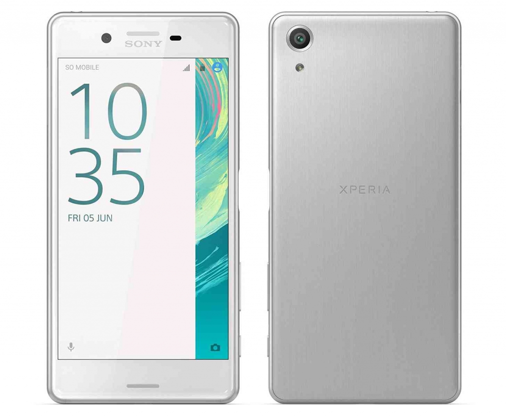 Sony Xperia X Performance white