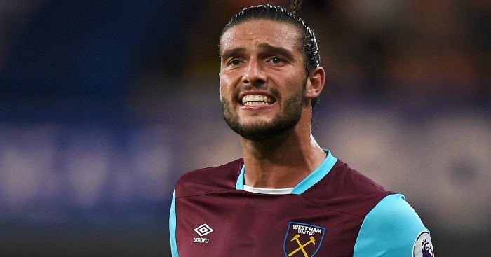 Andy Carroll Picked up a knee problem