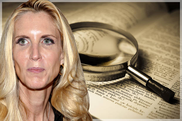 Ann Coulter needs a dictionary — and so does Donald Trump