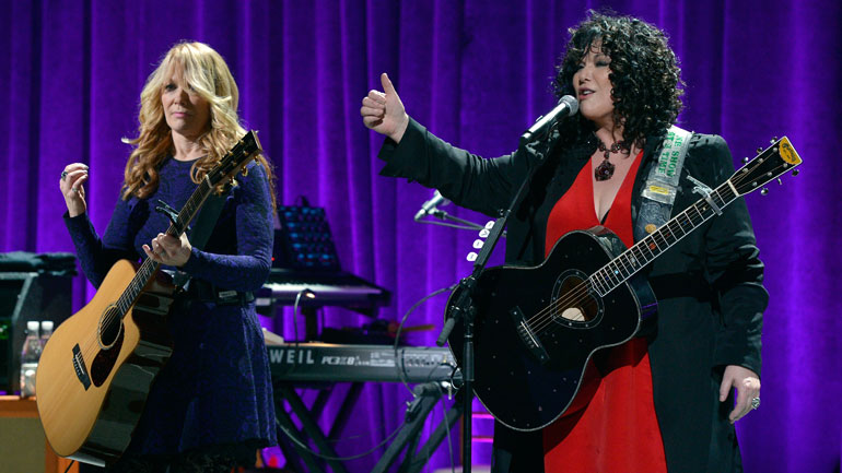 Ann and Nancy Wilson of Heart