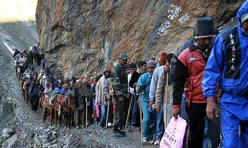 Another Batch of Pilgrims Leaves for Amarnath Yatra