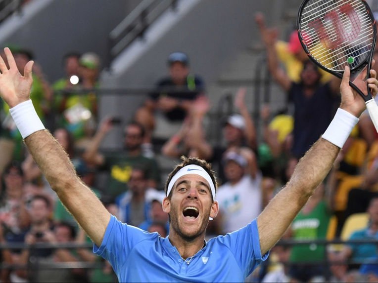 Argentina's Juan Martin Del Potro defeats five consecutive higher ranked opponents on his way to the gold medal match of the 2016 Rio Olympics