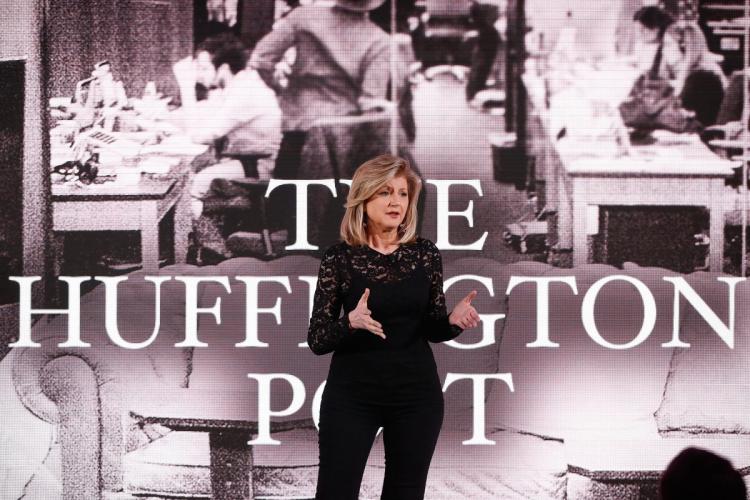 Arianna Huffington to leave Huffington Post for startup Thrive