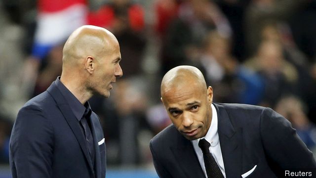 Images- Zidane and Henry