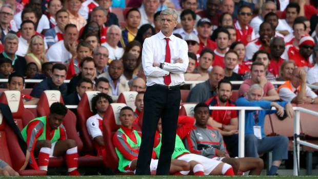 Arsene Wenger said his Arsenal side were not physically ready for the start of the new Premier League season