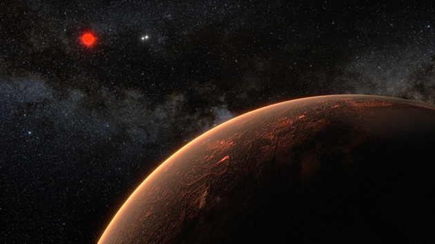 Artist's rendition of Proxima Centauri  Proxima B. Credit Nature