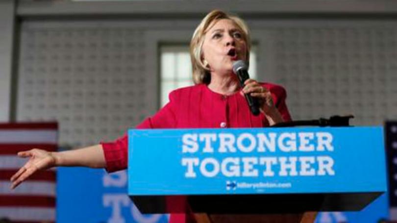 Clinton Shows No Signs She's Under Pressure