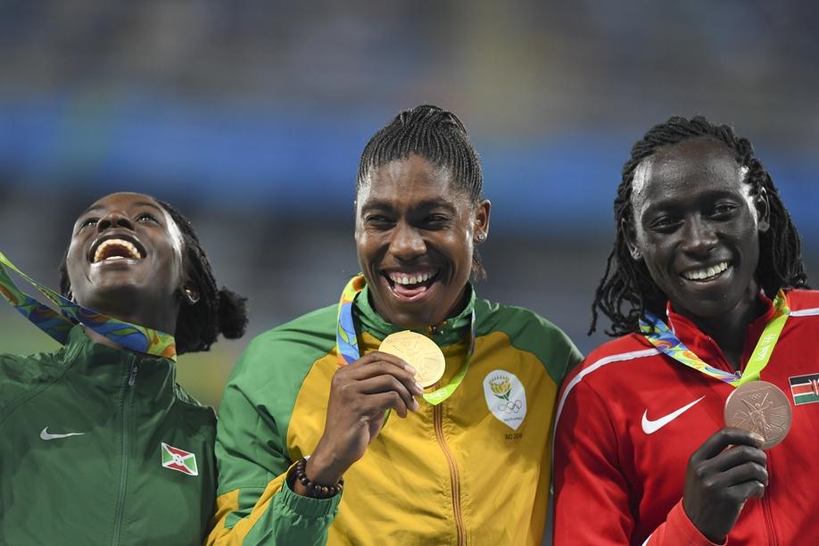 Caster Semenya has won the women's 800m at the Rio Olympics. (AFP)