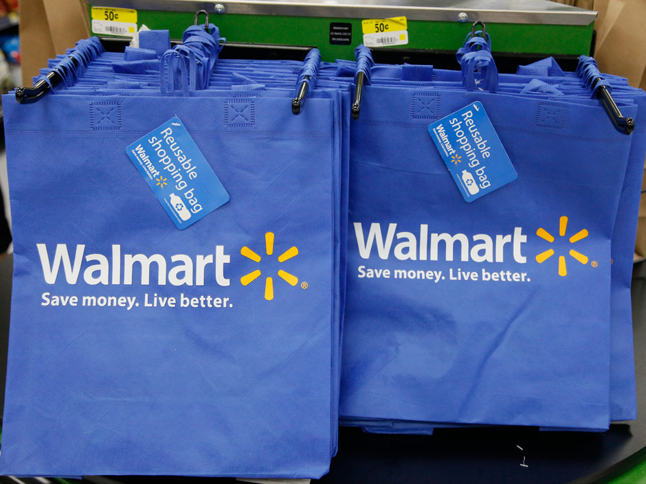 Wal-Mart reported a higher than expected profit on Thursday