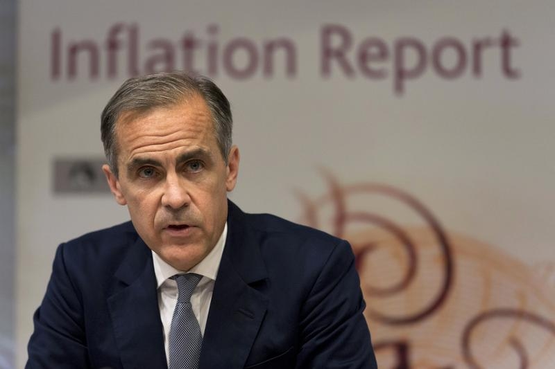 Governor of the Bank of England Mark Carney in central London Britain