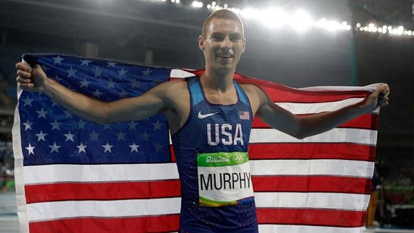 Kenya's Rudisha runs away to win men's 800, USA's Murphy takes bronze