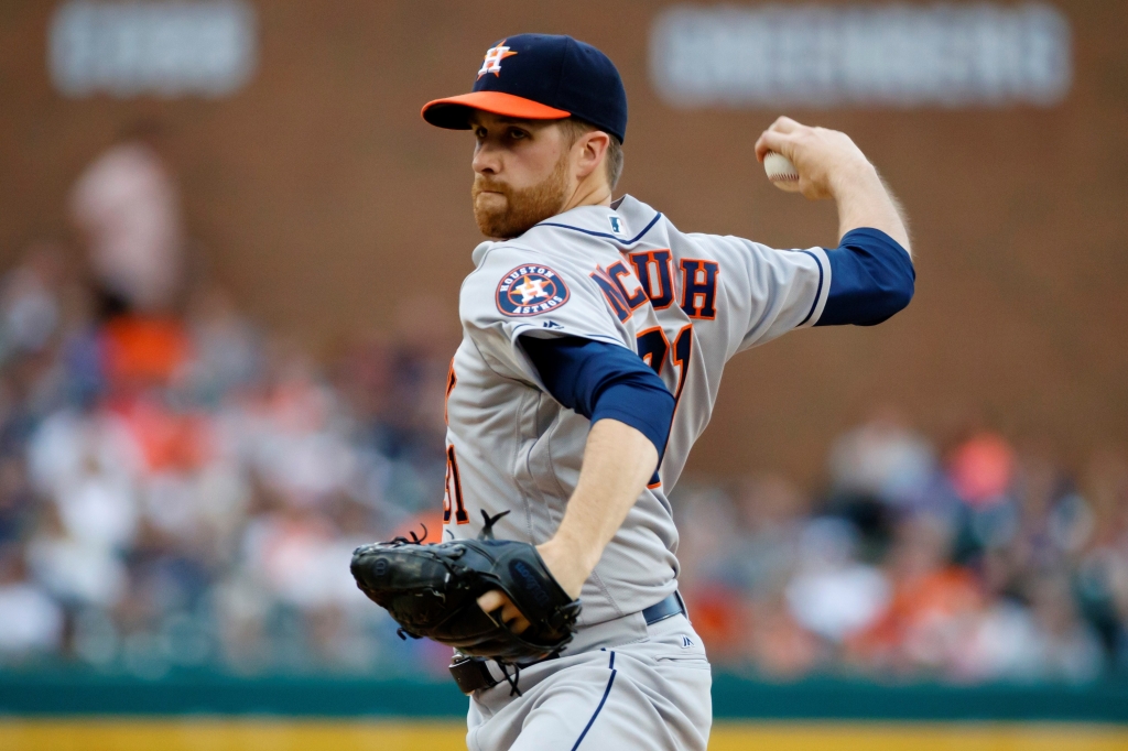 Tigers use long ball to romp Astros