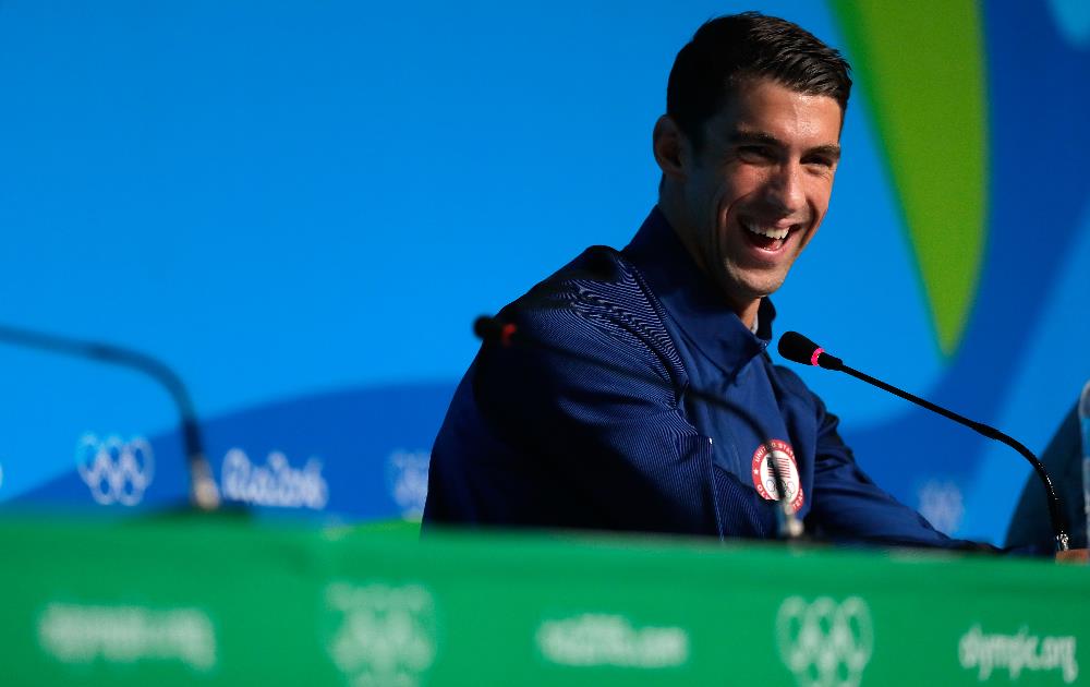 At peace with the world Olympic legend Michael Phelps bids goodbye to the pool