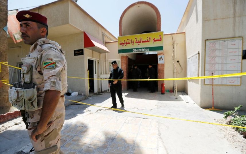 Iraqi spokesman: Fire at Baghdad hospital kills 11 babies