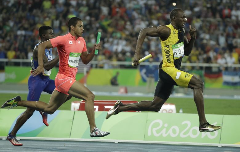 Rio Olympics 2016: Usain Bolt wins ninth Olympic gold as Jamaica take 4x100m relay