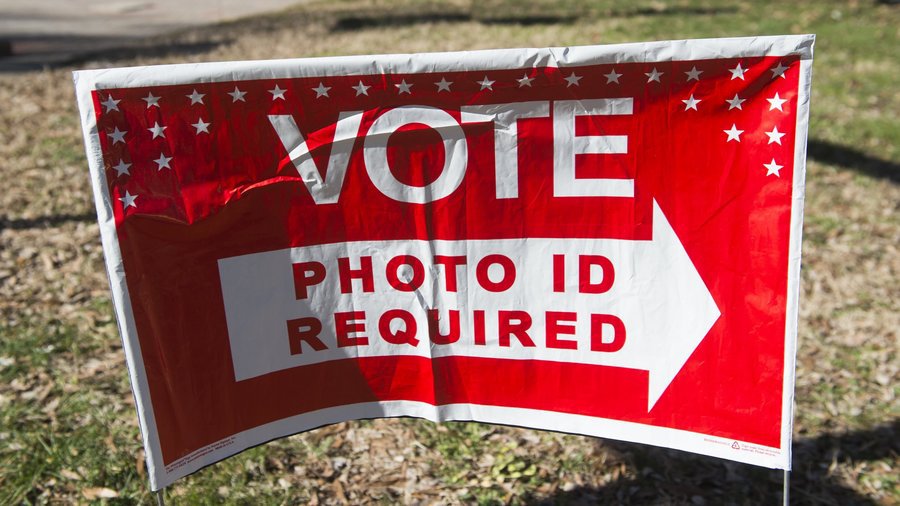 Voter ID Sign