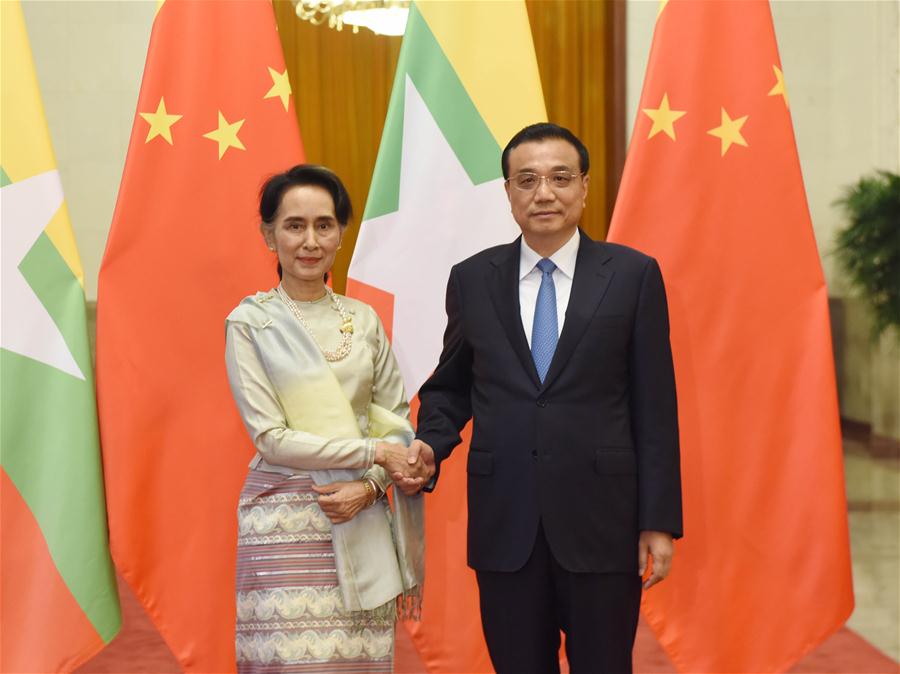 CHINA-BEIJING-LI KEQIANG-MYANMAR-TALKS