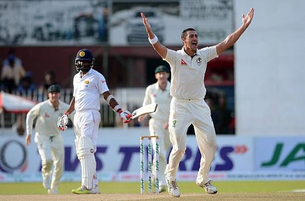 Shaun Marsh's wife Bec and newborn son Austin make Colombo century extra special