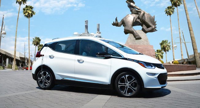 Autonomous Chevy Bolt prototypes head to Arizona