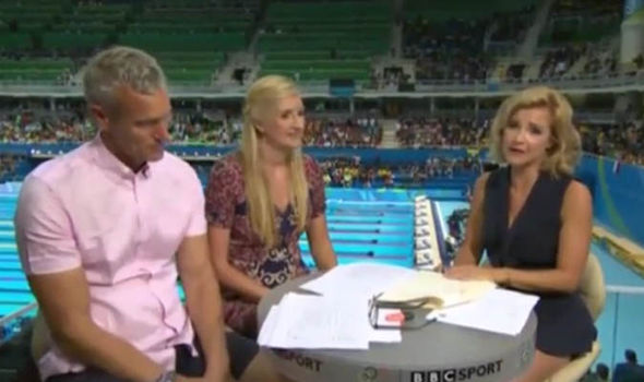 Helen Skelton hosts the Olympics