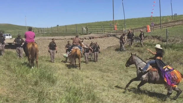 'We will press charges': Dakota Access pipeline protesters face restraining order