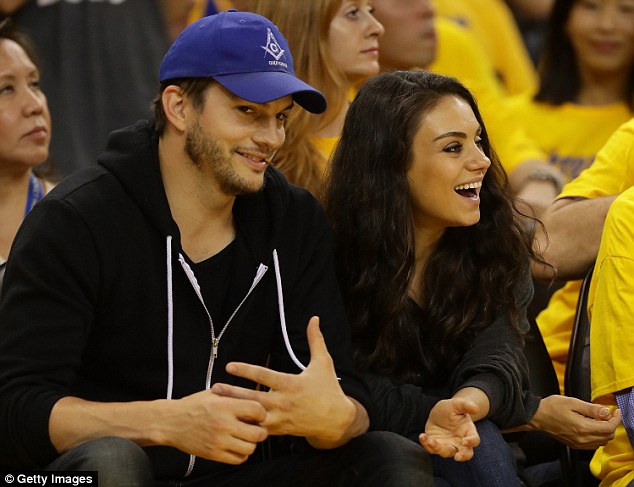 Happy couple The 32-year-old Jupiter Ascending star- who is expecting her second child with husband Ashton Kutcher- has revealed her and her spouse will keep having kids until they feel like their family is'complete