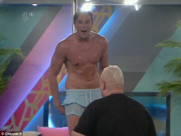 Bad blood Lewis Bloor and Heavy D's relationship hit a brand new low during Sunday's episode of Celebrity Big Brother