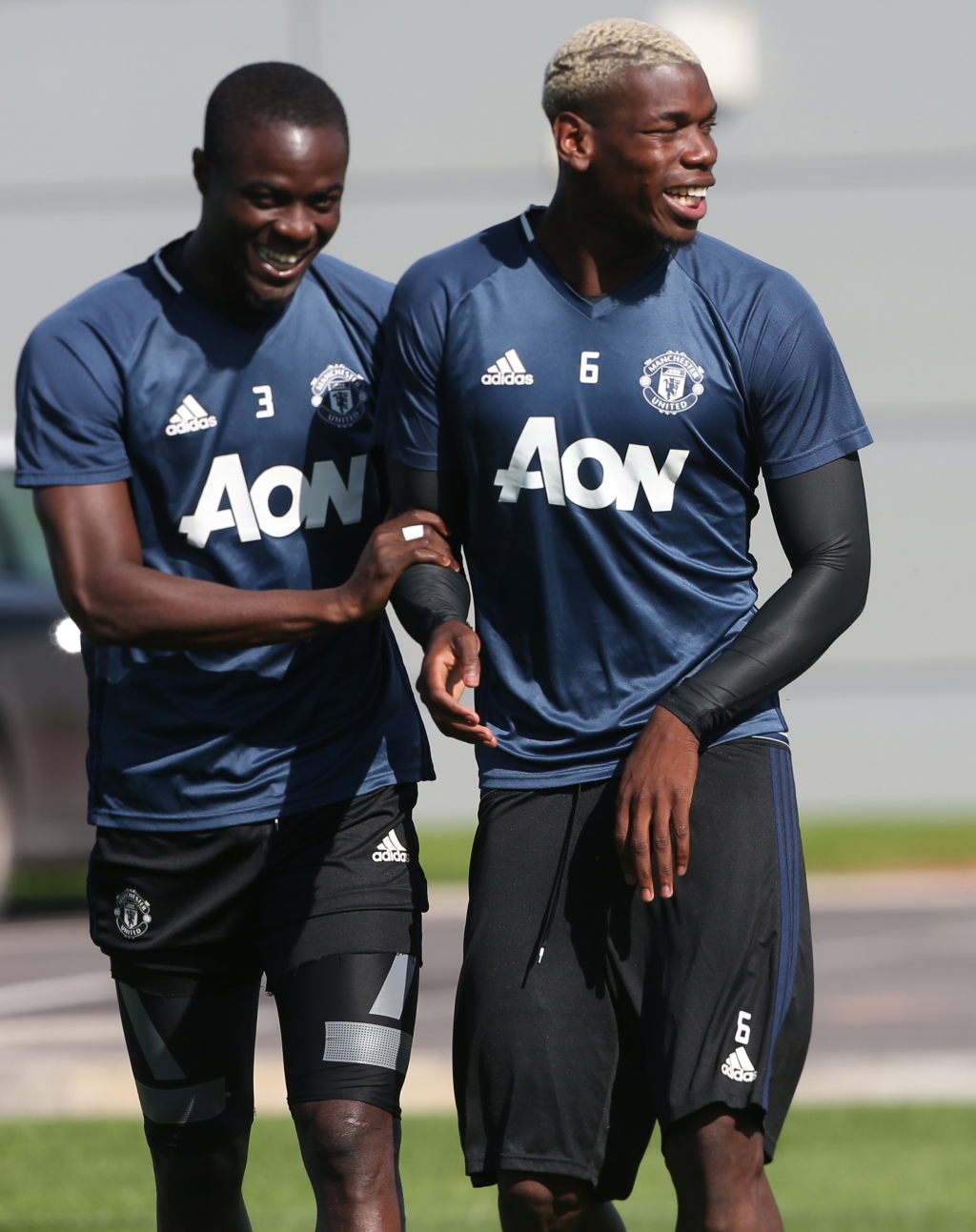 Watch Pogba & Bailly bromance grows stronger by the day amid happy Man Utd training