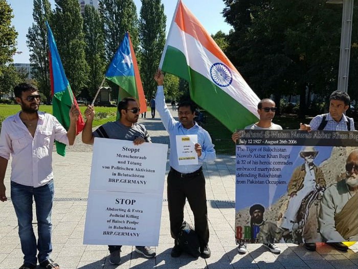 Baloch Stage Protests In Leipzig Germany