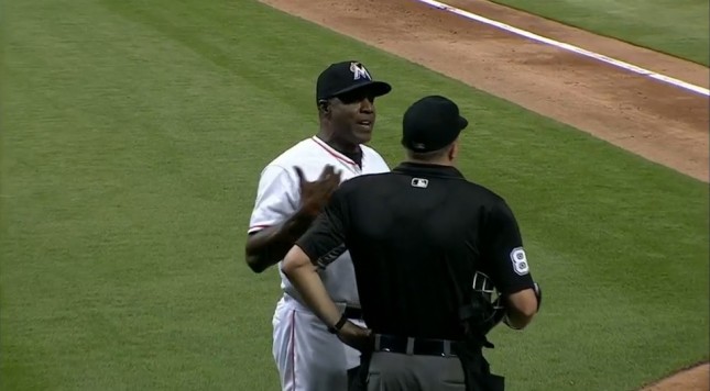 Barry Bonds got ejected in a game against the Giants		Posted by	Joe Lucia