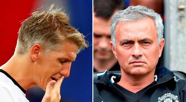 Bastian Schweinsteiger has been informed that he is not in Jose Mourinho's plans