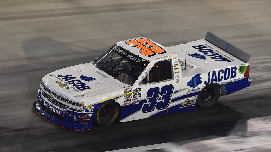 Chevrolet driver Ben Kennedy gets first career NASCAR trucks victory