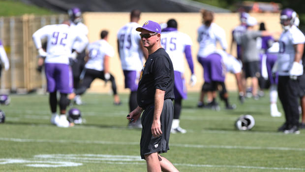 Andre Smith getting his number called by Minnesota Vikings