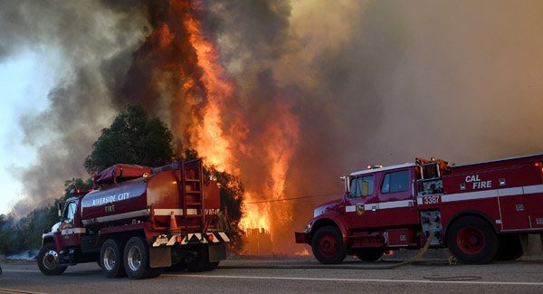 Firenadoes rage in California as blaze threats 82000