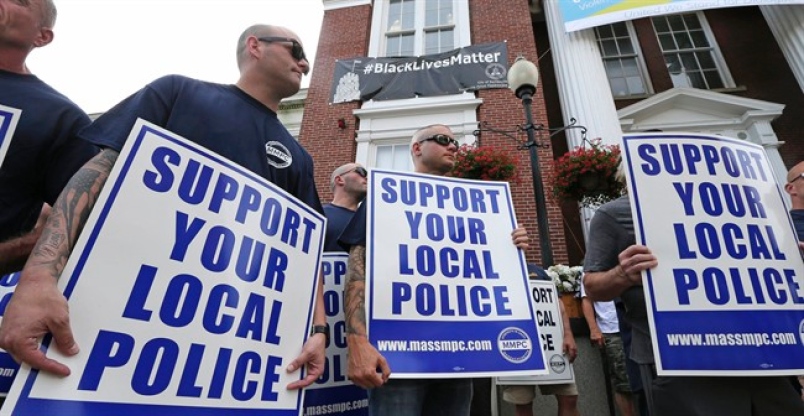 Police to Protest Somerville's 'Black Lives Matter' Banner