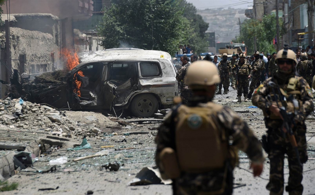 Deadly Blast At Afghan Protest